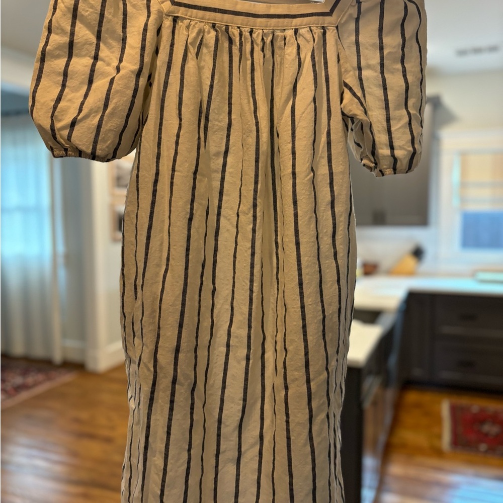 Faherty Striped Mini Dress - Gem